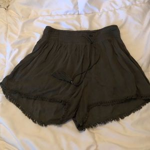 True Craft Green Shorts